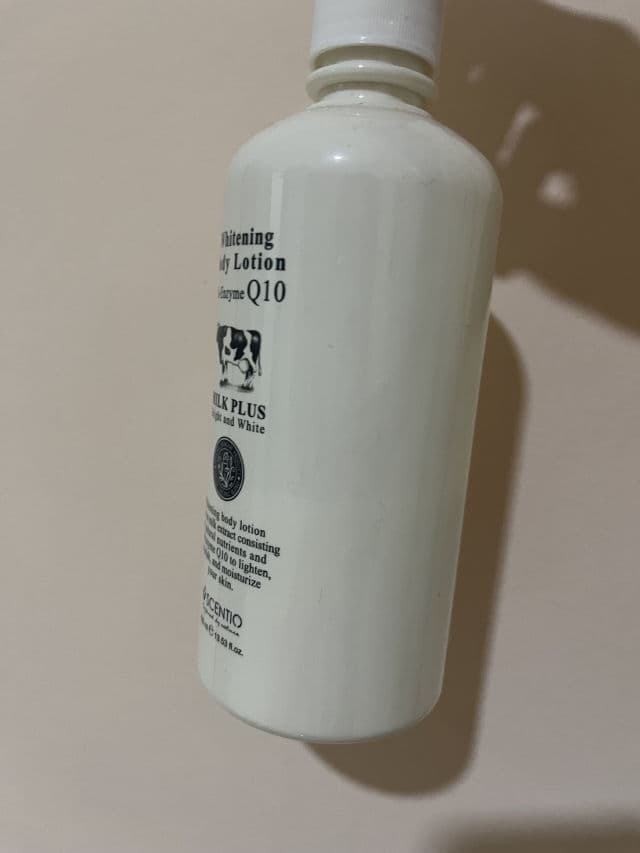 Scentio Milk Plus Whitening Q10 Body Lotion review photo by Dondonudon
