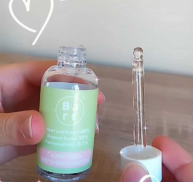 Barr Cosmetics Super Green Deep Energy Ampoule review photo by paumakeupbeauty