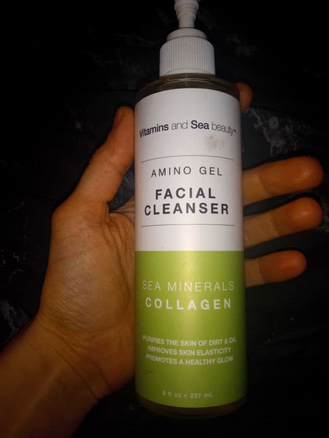 VitaminSea.beauty Sea Minerals + Collagen Facial Cleanser review photo by kellykyra8710