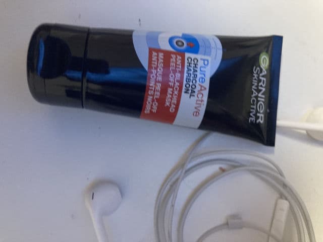 Garnier PureActive Charcoal Anti-Blackhead Peel Off Mask  review photo by lilyaaa