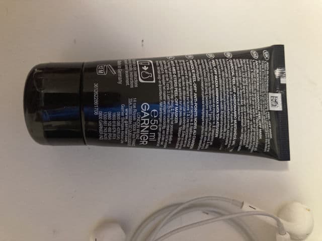 Garnier PureActive Charcoal Anti-Blackhead Peel Off Mask  review photo by lilyaaa