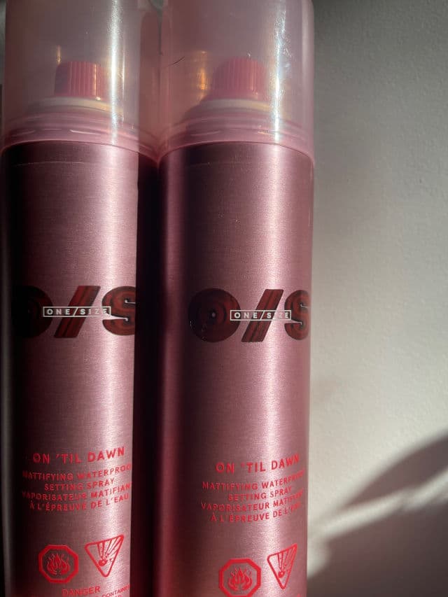 ONE SIZE Preserve The Serve Luminous Setting Spray review photo by sunayanadas