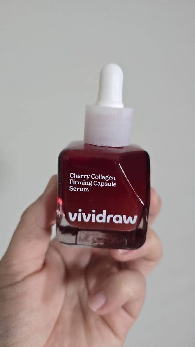 vividraw Cherry Collagen Firming Capsule Ampoule review photo by Loumaryluna