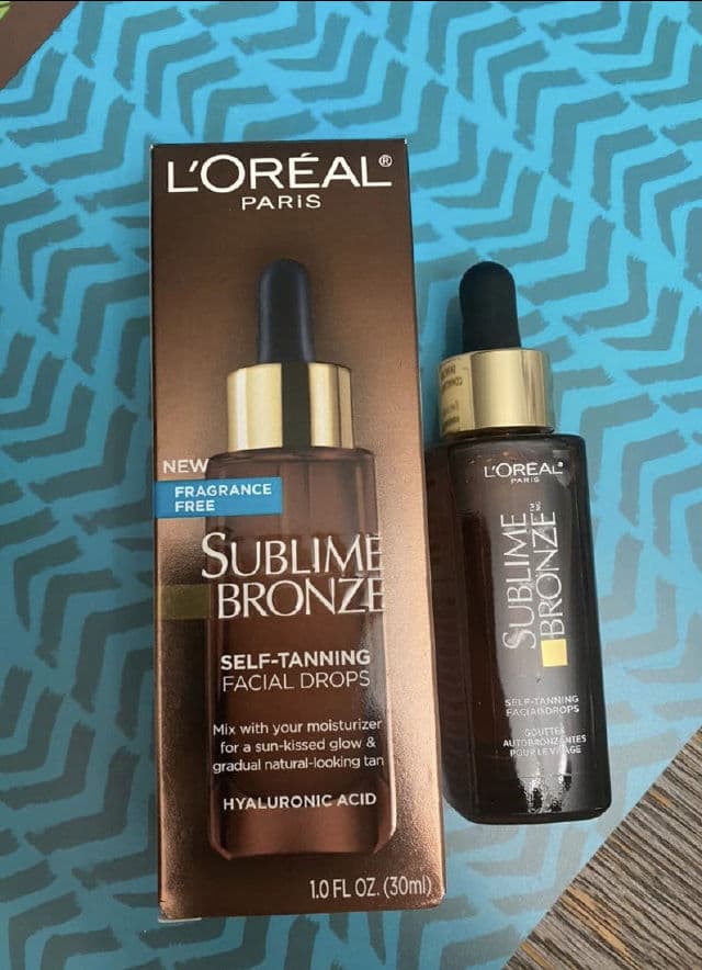 L'Oreal Paris Sublime Bronze Self-Tanning Facial Drops, Fragrance-Free review photo by jennstarwalt