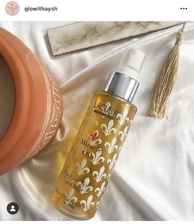 Lacura Miracle Oil review photo by glowithaysh