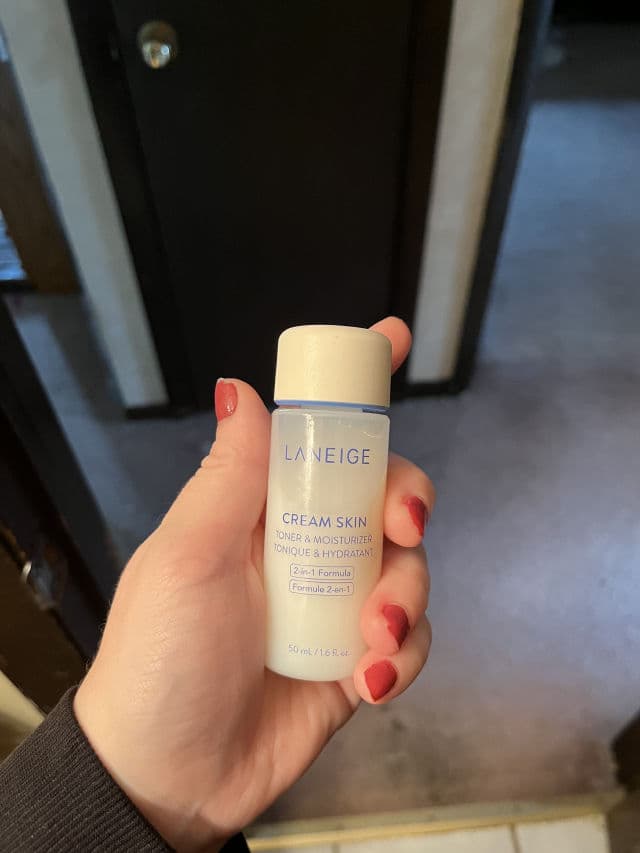 Laneige Cream Skin Cerapeptide Toner & Moisturizer review photo by bmjameson