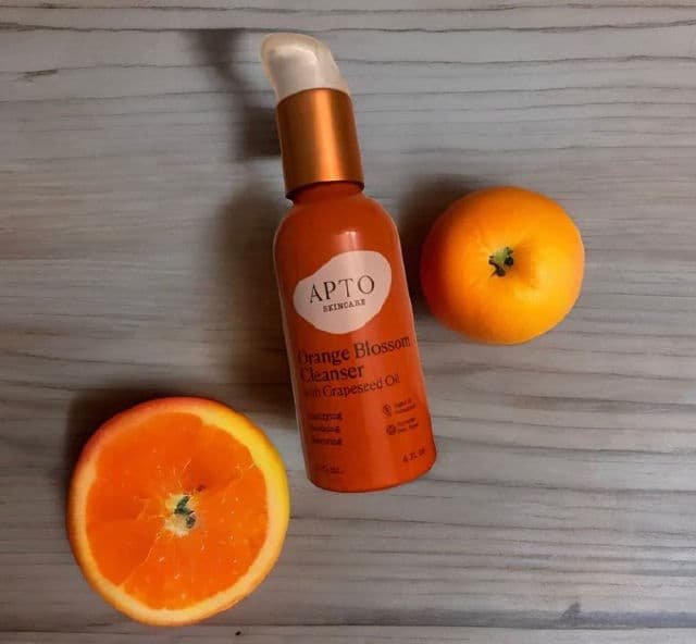 APTO Skincare Orange Blossom Cleanser review photo by WhiskeyWisdom