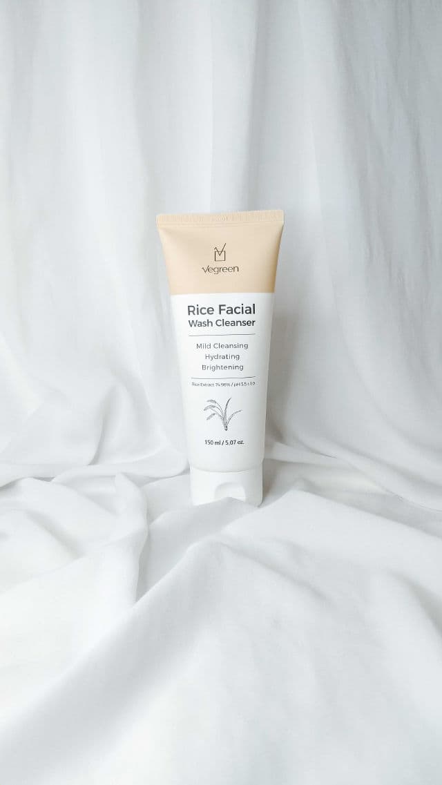 VEGREEN Rice Facial Wash Cleanser review photo by salmatv_1