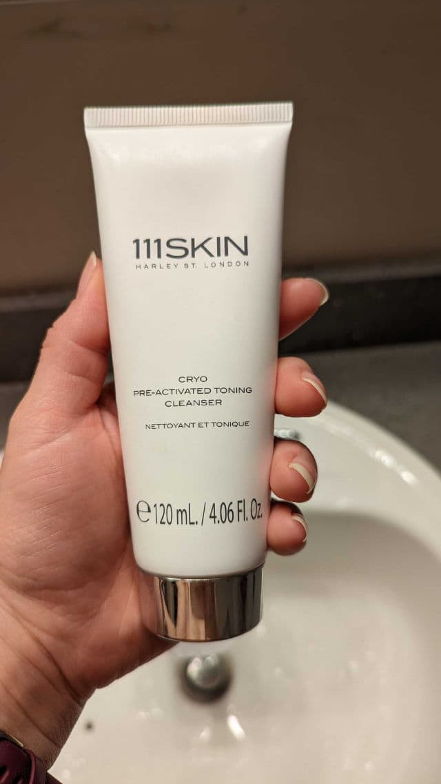 111Skin Cryo Pre-Activated Toning Cleanser review photo by zisgurl