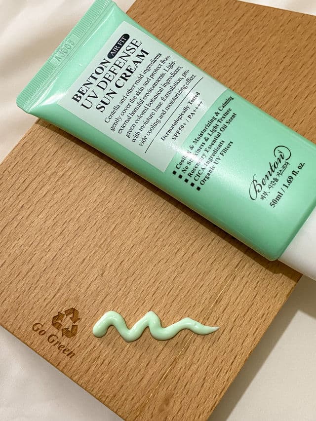 BENTON Air Fit UV Defense Sun Cream SPF 50+ PA++++ review photo by Pickyshre