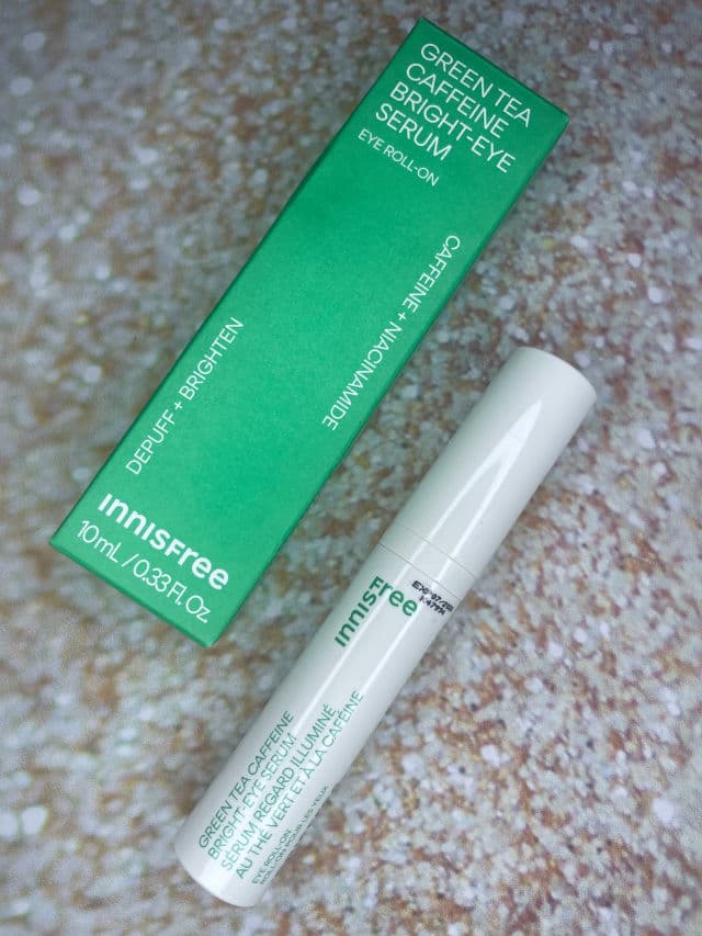 INNISFREE Green Tea Caffeine Bright-Eye Serum review photo by BeautyByJennMarie