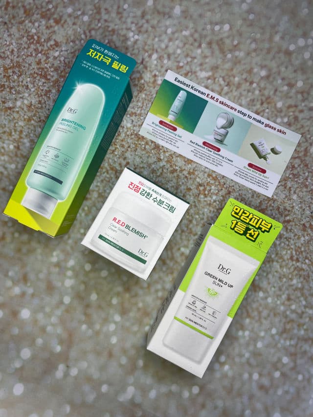 DR.G Red Blemish Clear Soothing Cream review photo by BeautyByJennMarie