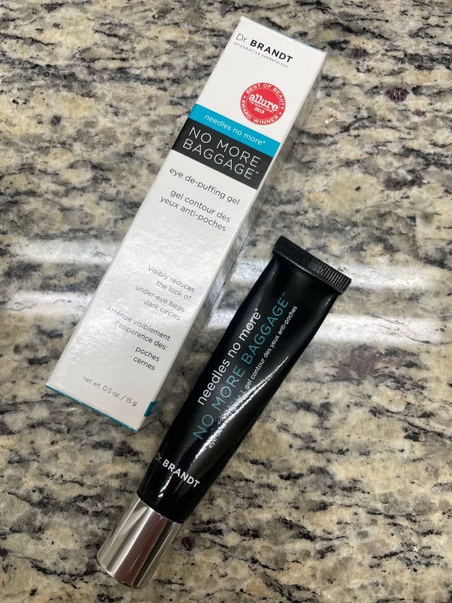 Dr. Brandt Needles No More No More Baggage review photo by BeautyByJennMarie