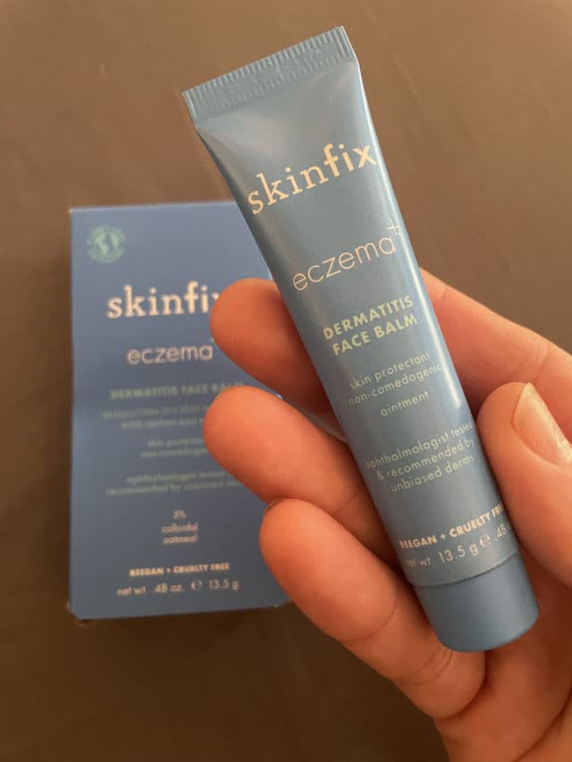 Skinfix Eczema+ Dermatitis Face Balm review photo by BeautyByJennMarie