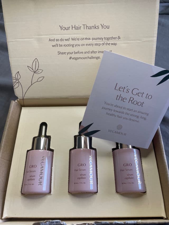Vegamour GRO Hair Serum review photo by BeautyByJennMarie