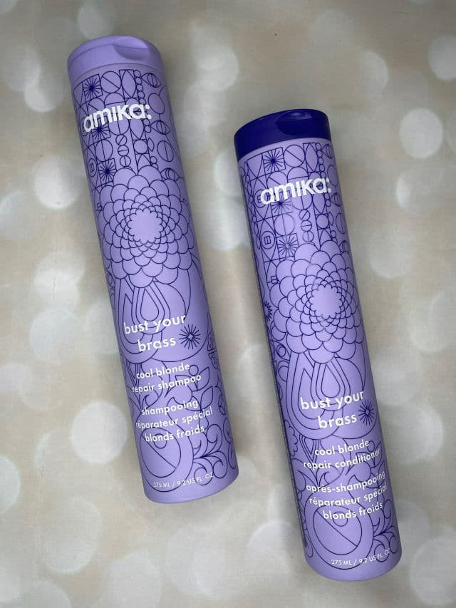 amika: Bust Your Brass Shampoo review photo by BeautyByJennMarie