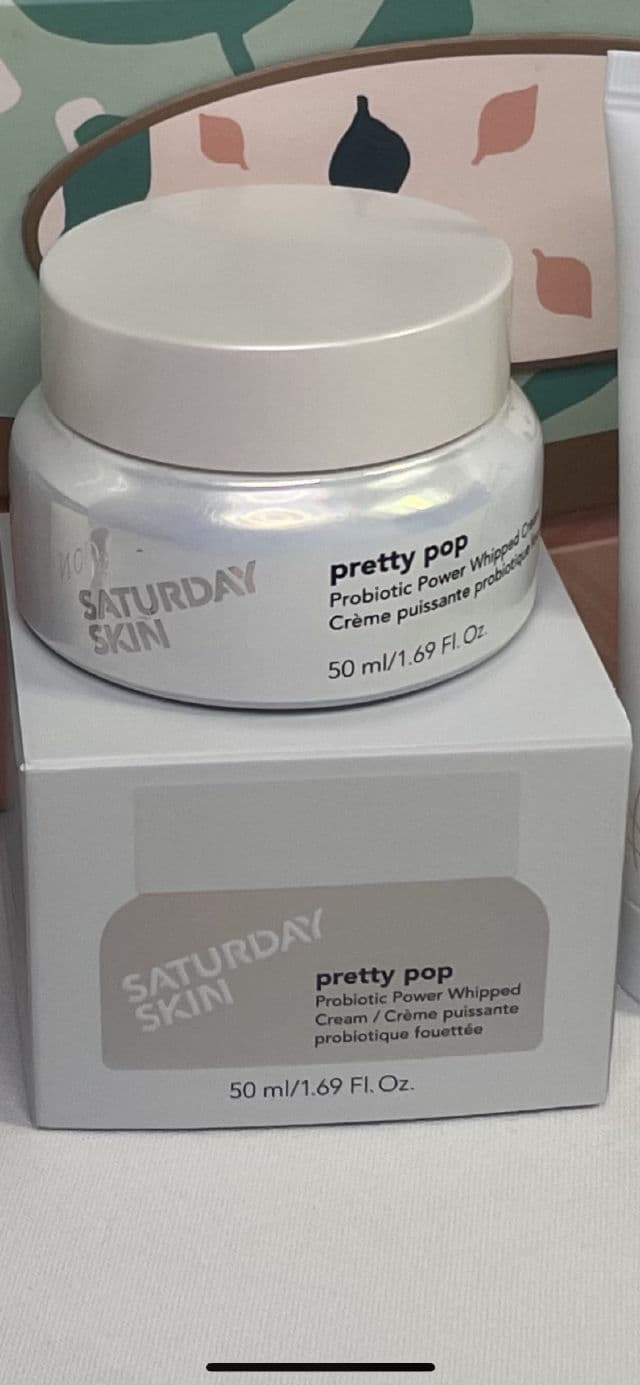 Saturday Skin Pretty Pop Probiotic Power Whipped Cream review photo by BeautyByJennMarie