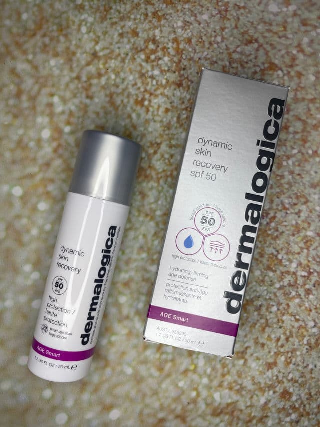 Dermalogica Dynamic Skin Recovery SPF50 review photo by BeautyByJennMarie
