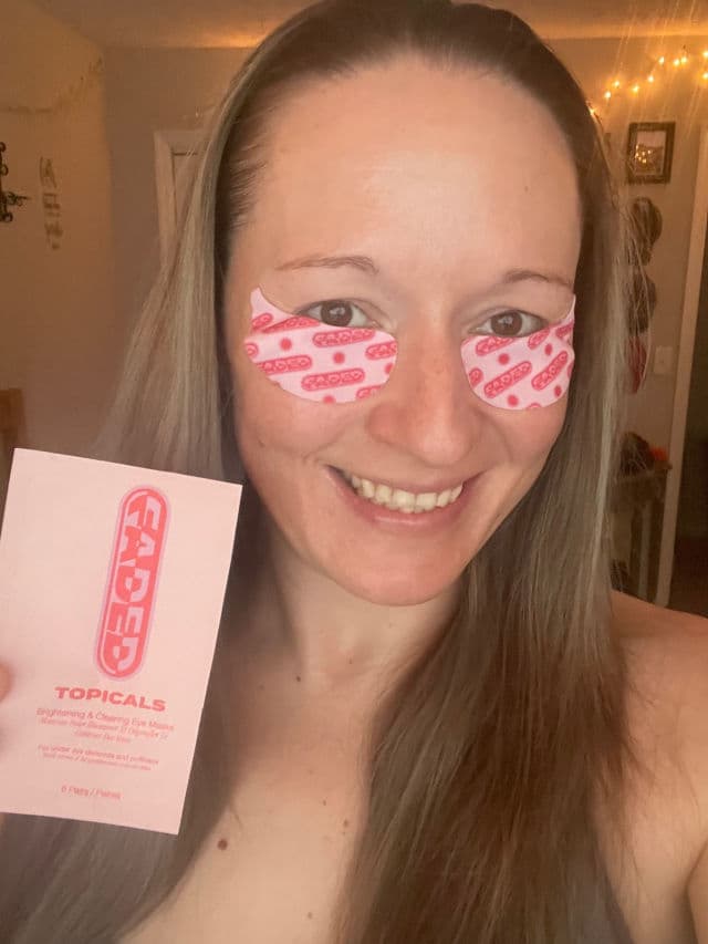 Topicals Faded Under Eye Masks review photo by BeautyByJennMarie