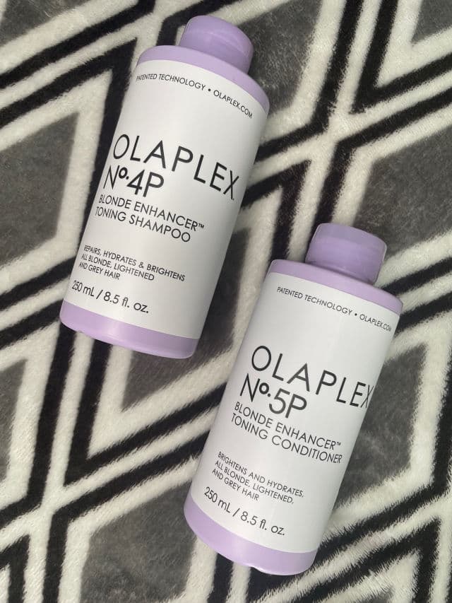 Olaplex No. 4P Blonde Enhancer Toning Shampoo review photo by BeautyByJennMarie