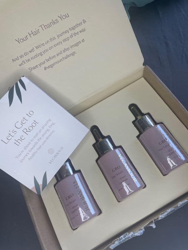 Vegamour GRO Hair Serum review photo by BeautyByJennMarie