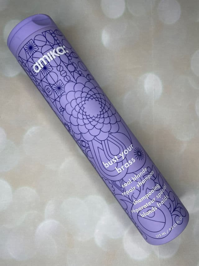 amika: Bust Your Brass Shampoo review photo by BeautyByJennMarie