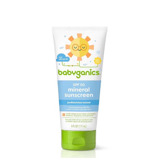 babyganics SPF 50+ Mineral Sunscreen - Water Resistant review photo by bambiglowy