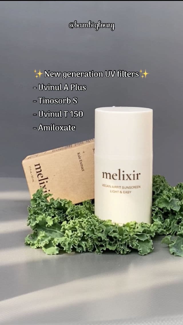 Melixir Vegan Airfit Sunscreen SPF50+ PA++++ review photo by bambiglowy