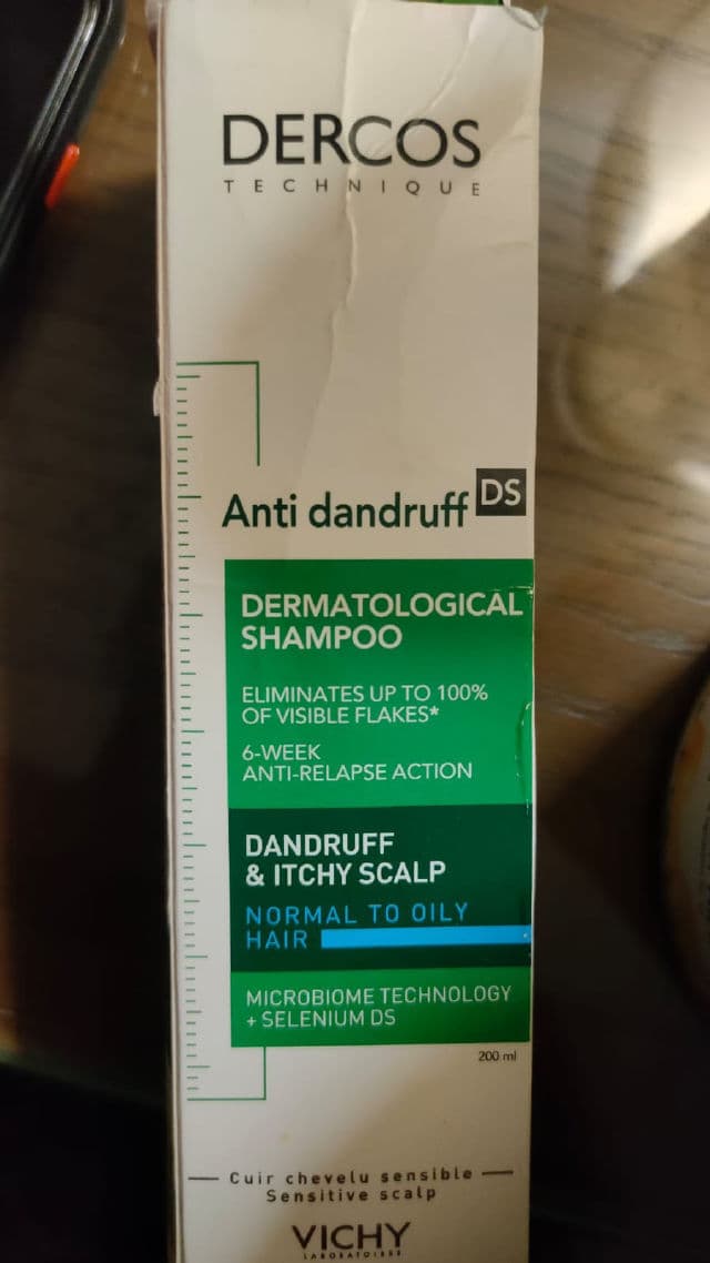 Vichy Dercos Anti Dandruff Sensitive Dermatological Shampoo review photo by Sabahatkhan