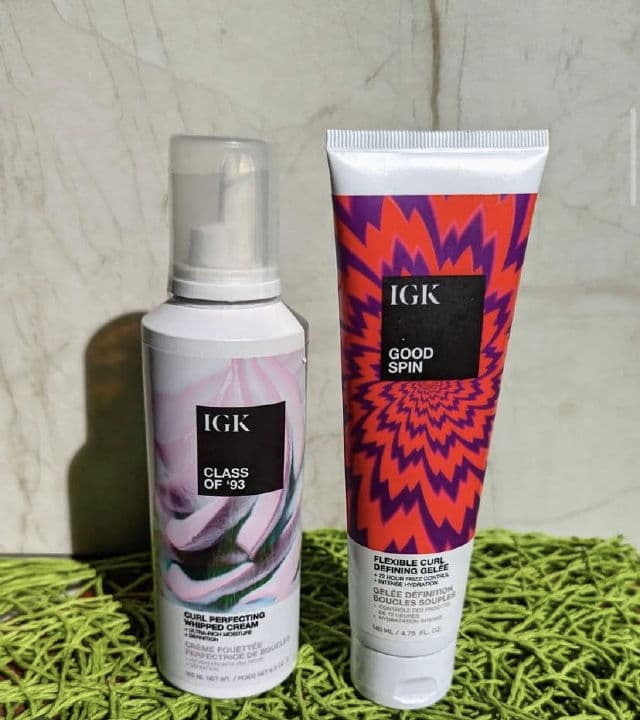 IGK Hair Class of '93 Perfecting Whipped Curl Cream review photo by FergieFindz