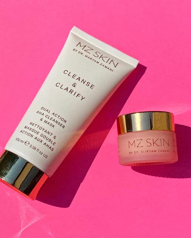 MZ Skin Cleanse & Clarify Dual Action AHA Cleanser & Mask review photo by skinmare