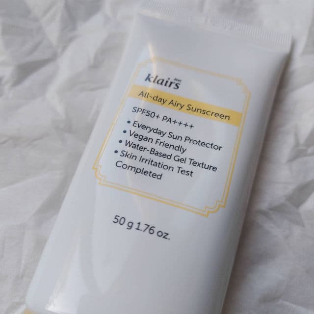 sunscreen that's actually popular in Korea ☀️