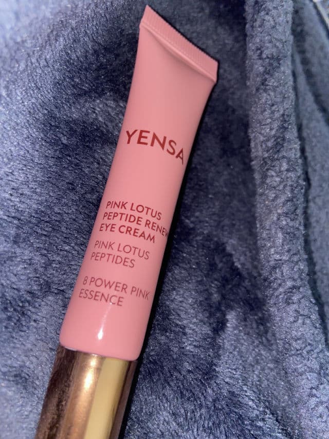 Yensa Pink Lotus Peptide Renewal Eye Cream review photo by Themeengrl