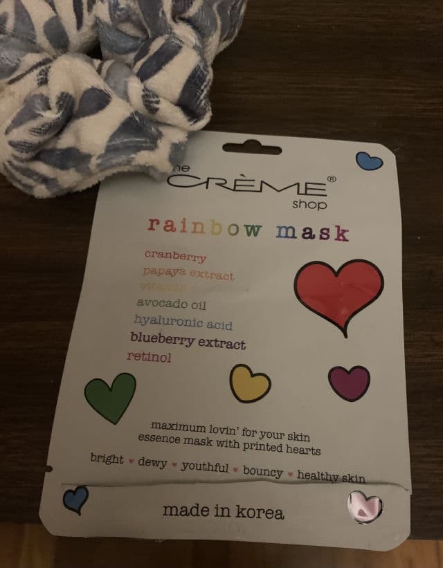 The Creme Shop Rainbow Mask review photo by Nickelo1980