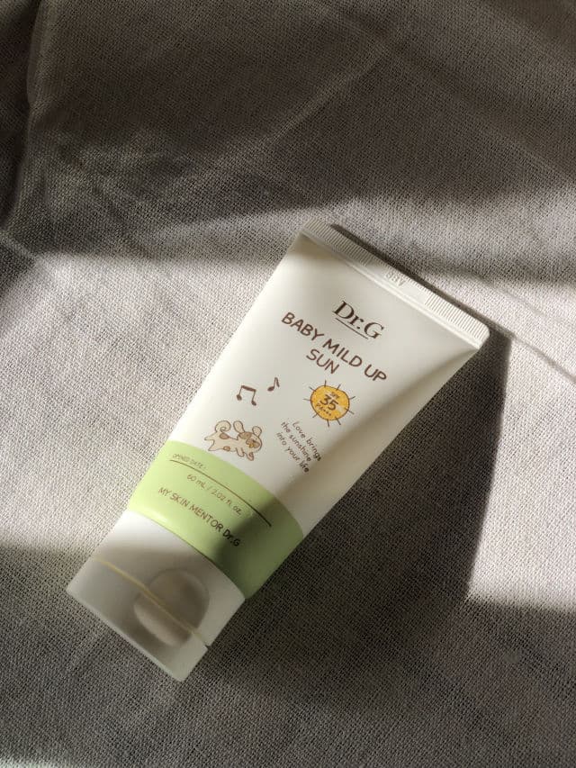 DR.G Baby Mild Up Sun SPF35 PA+++ review photo by feelsosoph