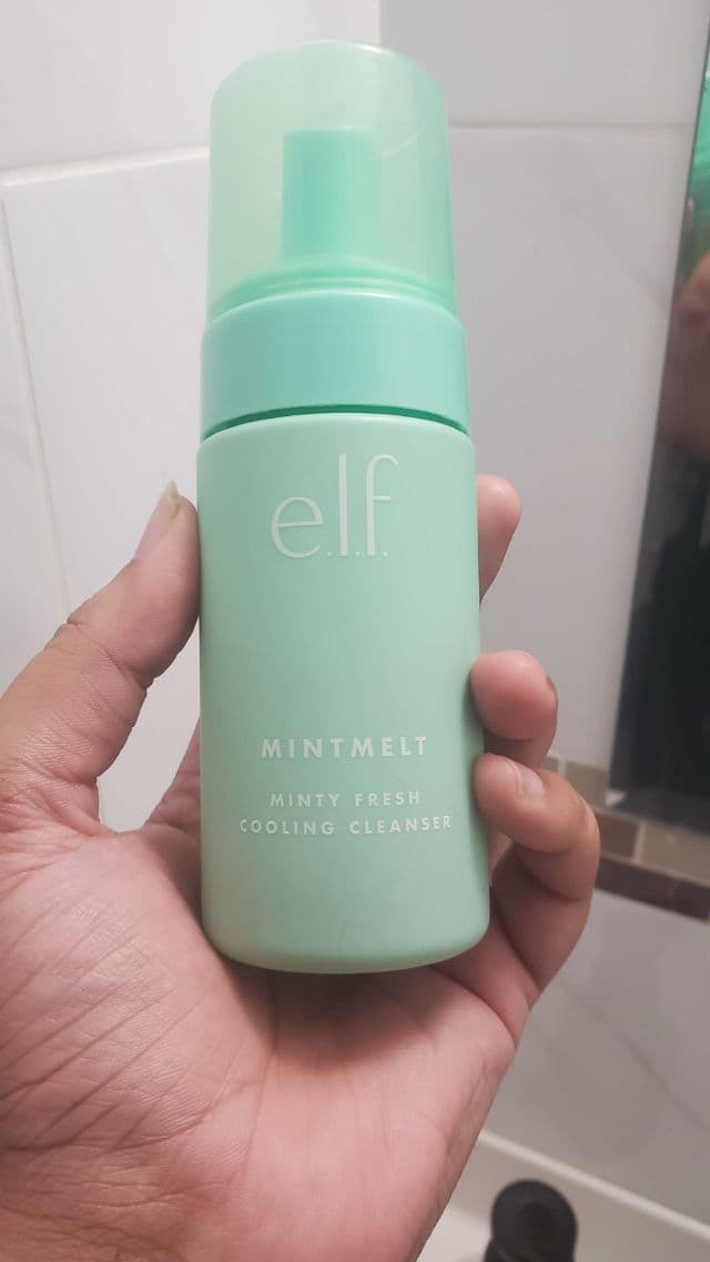 ELF Mint Melt Minty Fresh Cooling Facial Cleanser review photo by sushimooshi