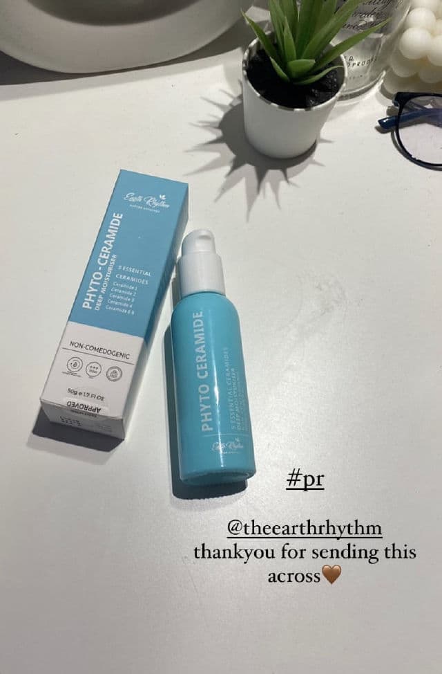 Earth Rhythm Phyto-Ceramide Deep Moisturiser review photo by kavyaaa