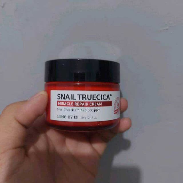 Some By Mi Snail Truecica Miracle Repair Cream review photo by Oktaviyanti