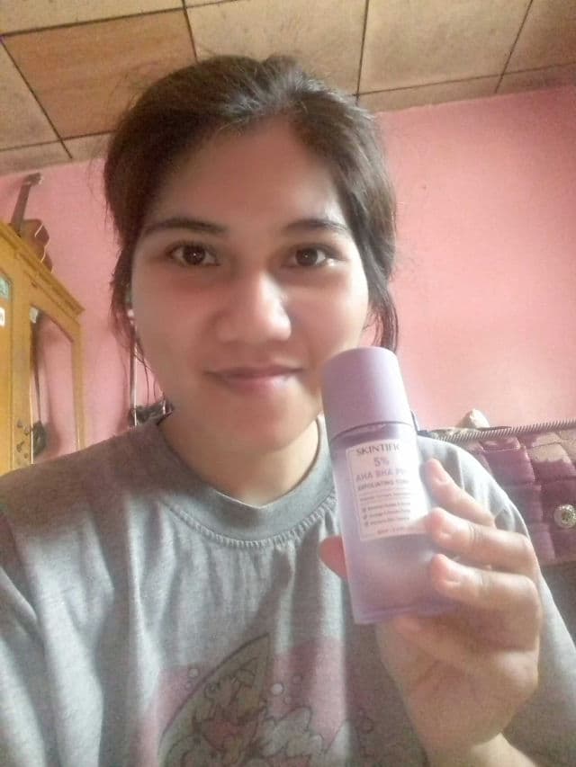Skintific 5% AHA BHA PHA Exfoliating Toner review photo by Oktaviyanti