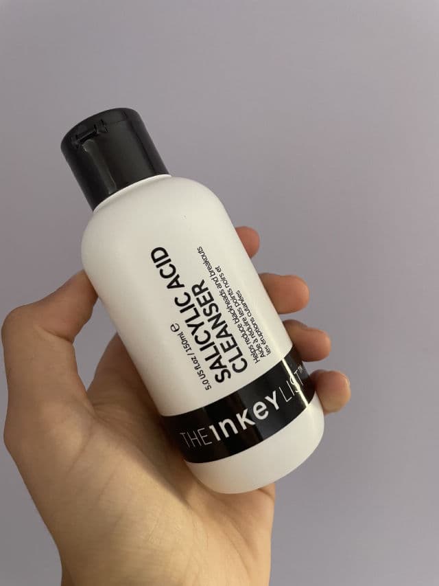 The Inkey List Salicylic Acid Cleanser review photo by koreanskicarelover