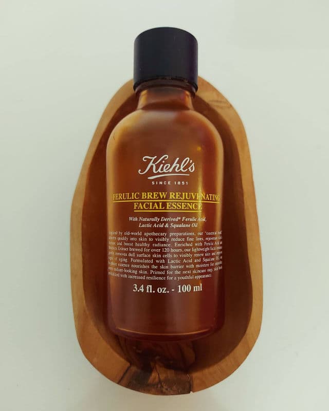Kiehl's Ferulic Brew Rejuvenating Facial Essence with Lactic Acid review photo by rosebudsdiary