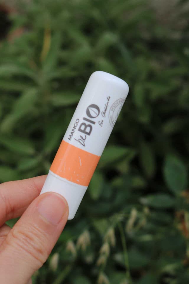 beBIO Natural Mango Lip Balm review photo by Doossa
