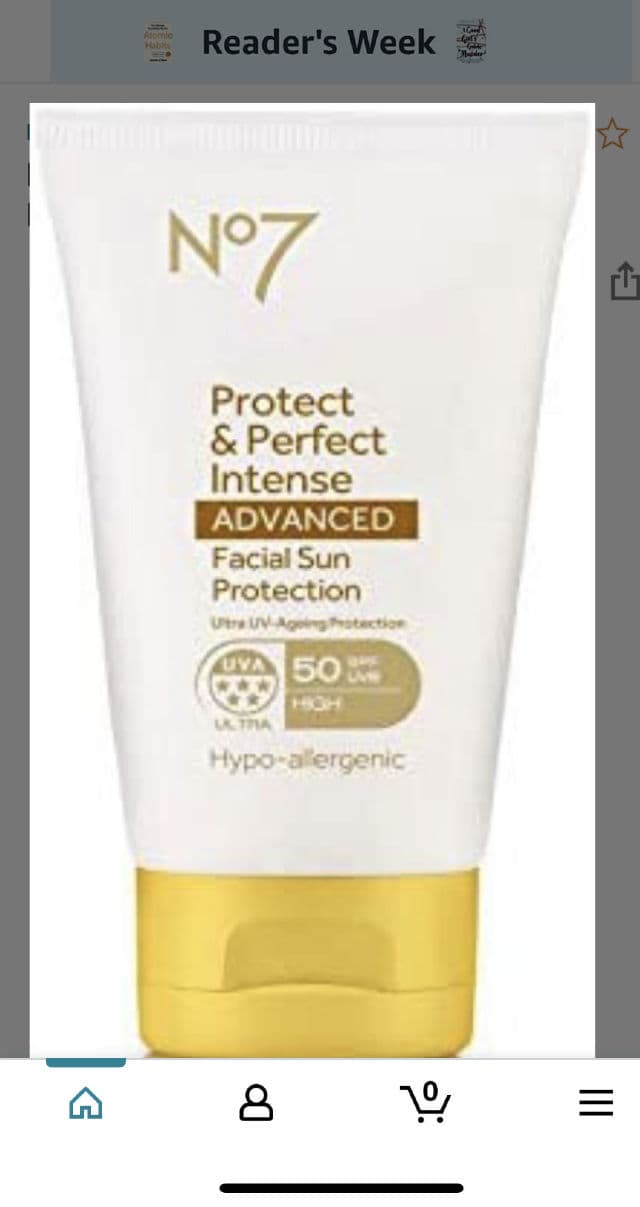 No7 Protect and Perfect Intense Advanced Facial Sun Protection SPF 50 review photo by Janzette