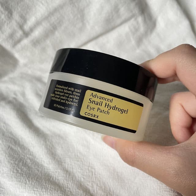 COSRX Advanced Snail Hydrogel Eye Patch review photo by Skincarewithtofu