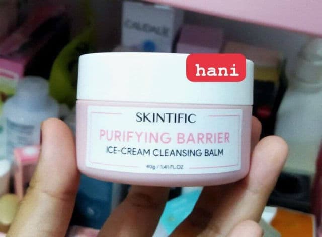 Skintific Purifying Barrier Ice-Cream Cleansing Balm review photo by gojeshani