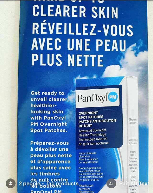 PanOxyl PM Overnight Spot Patches review photo by rashu