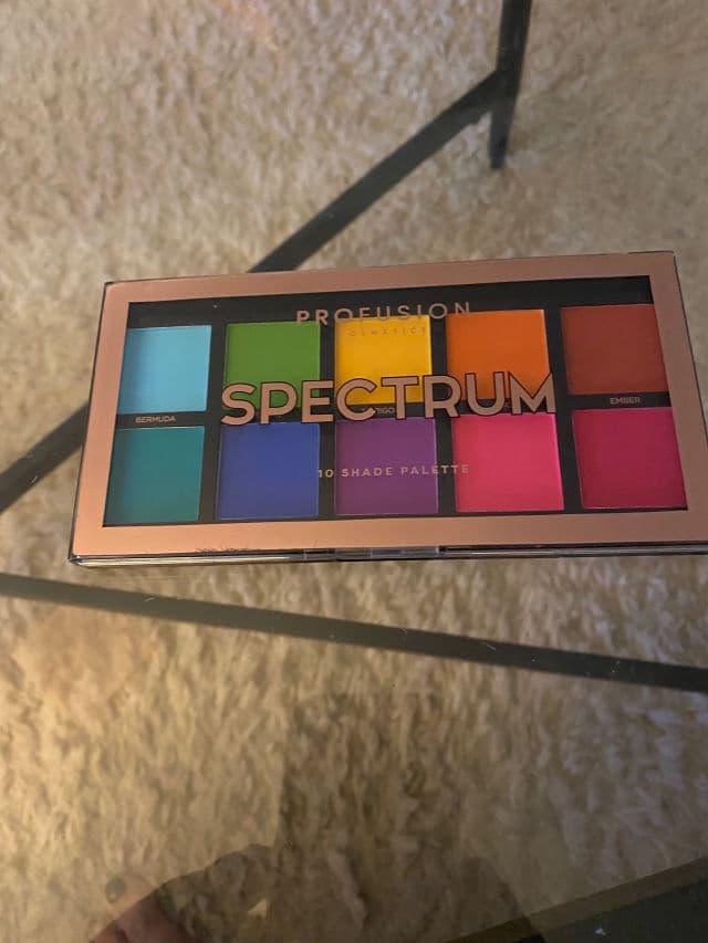 Profusion Cosmetics Spectrum 10 Shade Palette review photo by kimski