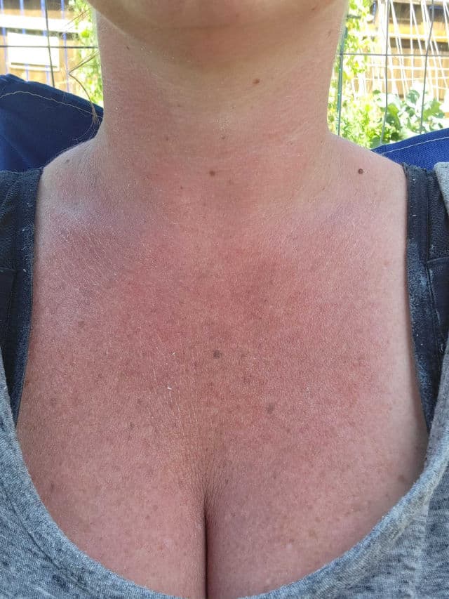 Garnier Ombrelle Mineral Sunscreen Tinted Lotion SPF 60 for Sensitive Skin review photo by BabbleBird