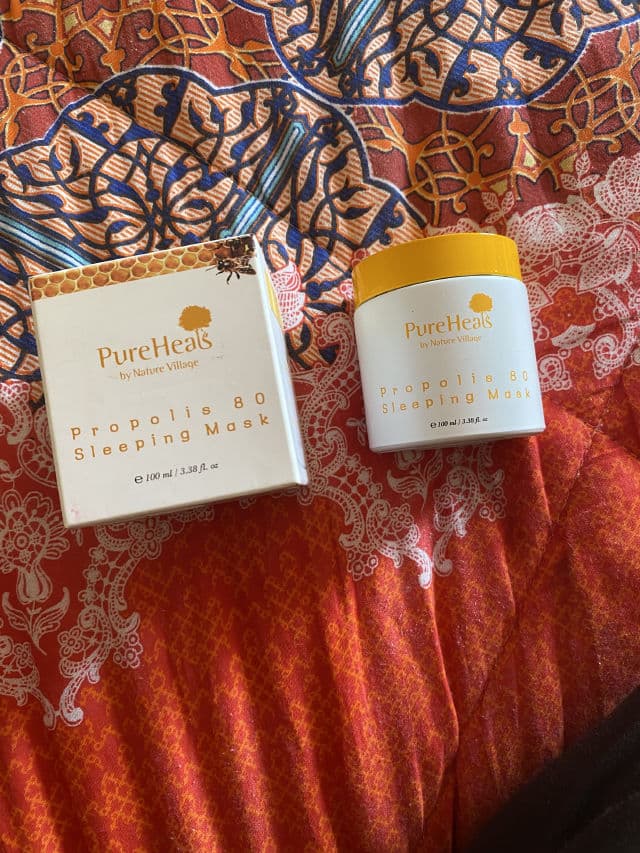 Pureheals Propolis 80 Sleeping Mask review photo by aprilskintour
