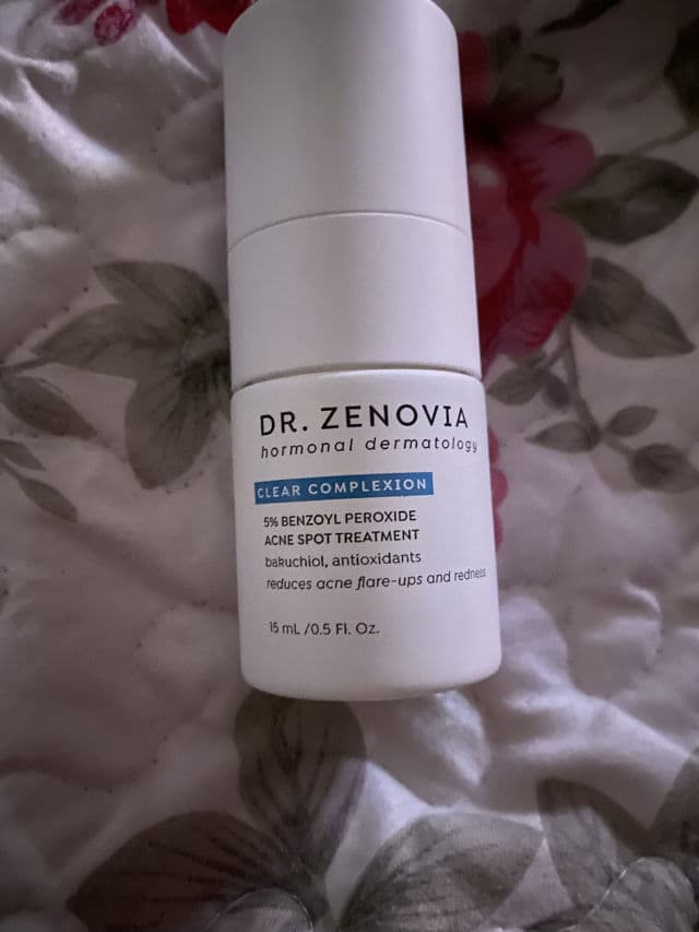 Dr. Zenovia 5% Benzoyl Peroxide Acne Spot Treatment review photo by aprilskintour